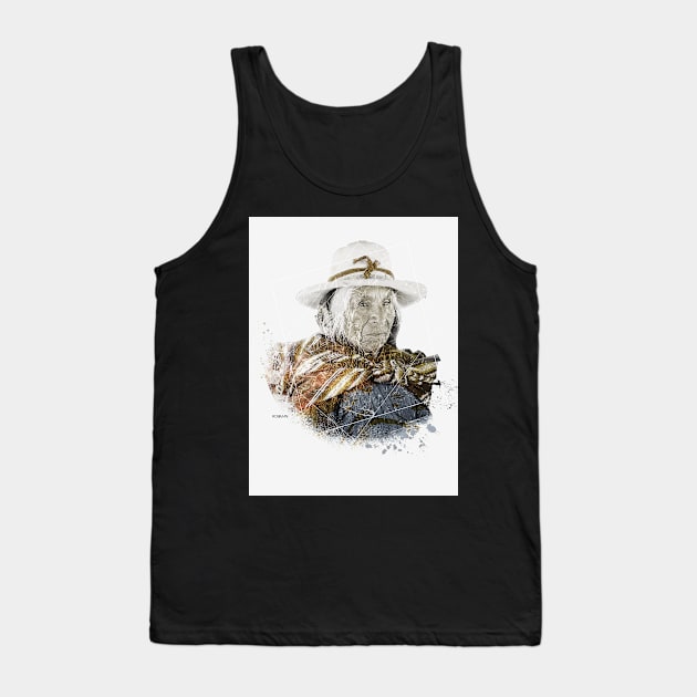 Bolivian peasant woman artistic photography Tank Top by robiman